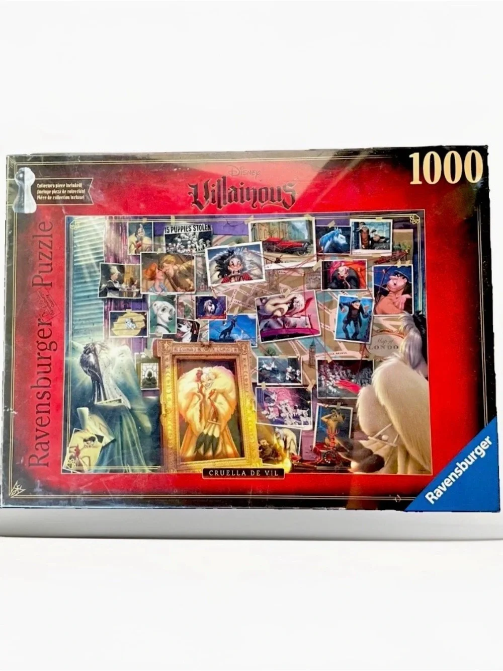 Ravensburger Cruella de Vil 1000-Piece Puzzle - Red